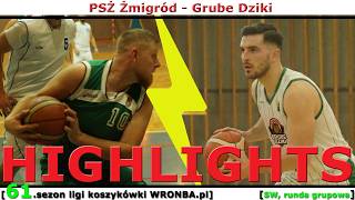 [WRONBA, 61.sezon] 30.03.2026: HIGHLIGHTS: PSŻ Żmigród - Grube Dziki [SuperWRONBA]