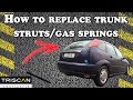 How to Replace Trunk Struts/Gas Springs - 2001 Ford Focus