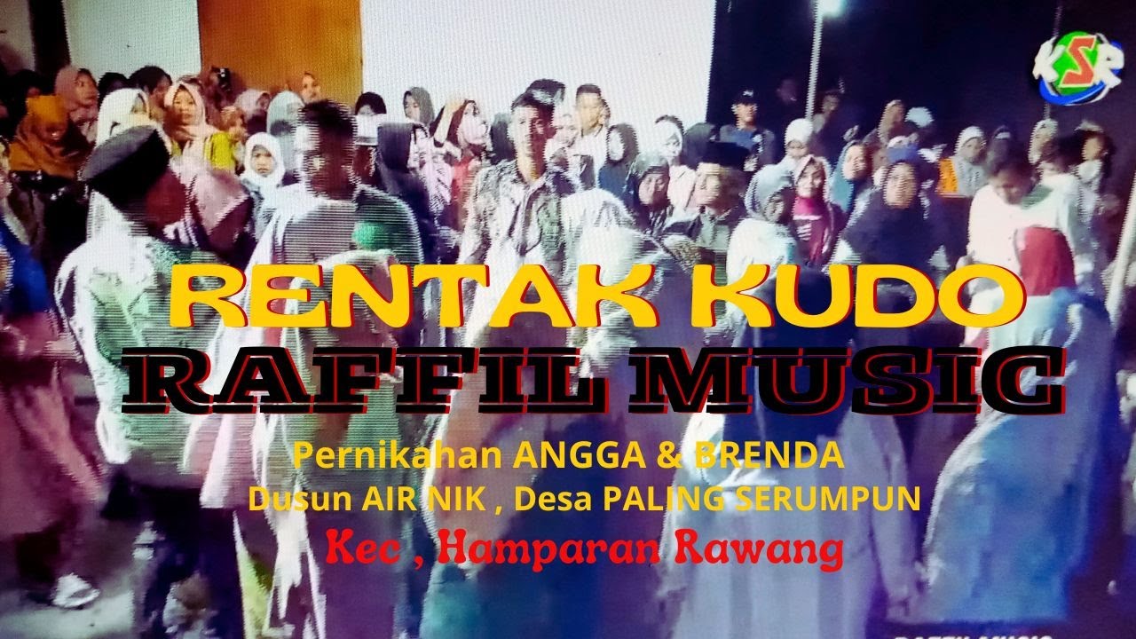 Rentak Kudo Terbaru RAFFIL MUSIC,VOC, ARDAT,DEPI,EVI,YAN,,pernikahan ANGGA dg BRENDA