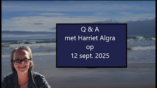 Download Lagu Q \u0026 A met Harriet Algra op 12 sept. 2025 MP3 Download Lagu Q \u0026 A met Harriet Algra op 12 sept. 2025 MP3