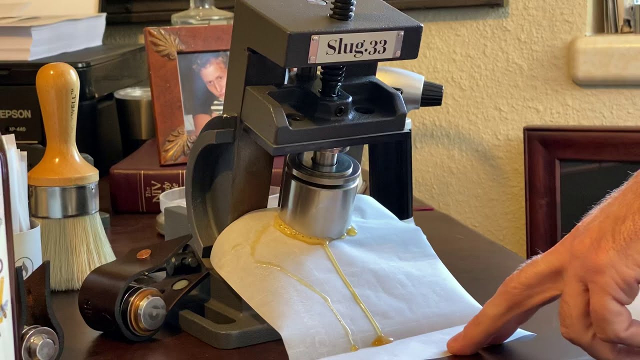 Rosin Infused Honey in 4min. Edible Cannabis Honey for your enjoyment!