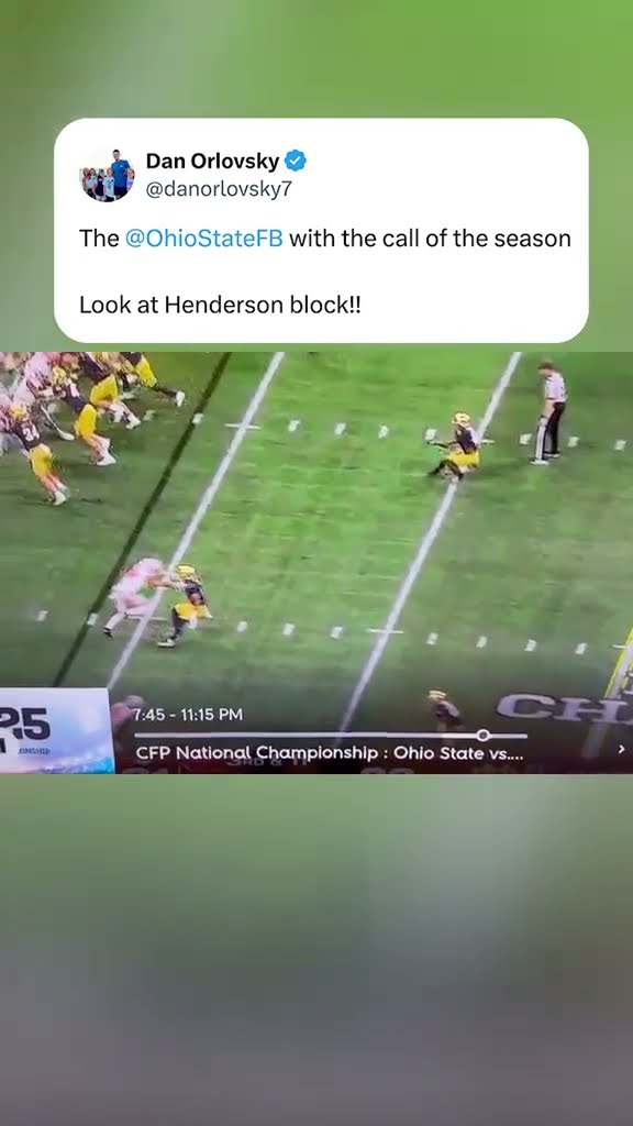What a play call ?‍? (via danorlovskyespn/TT)