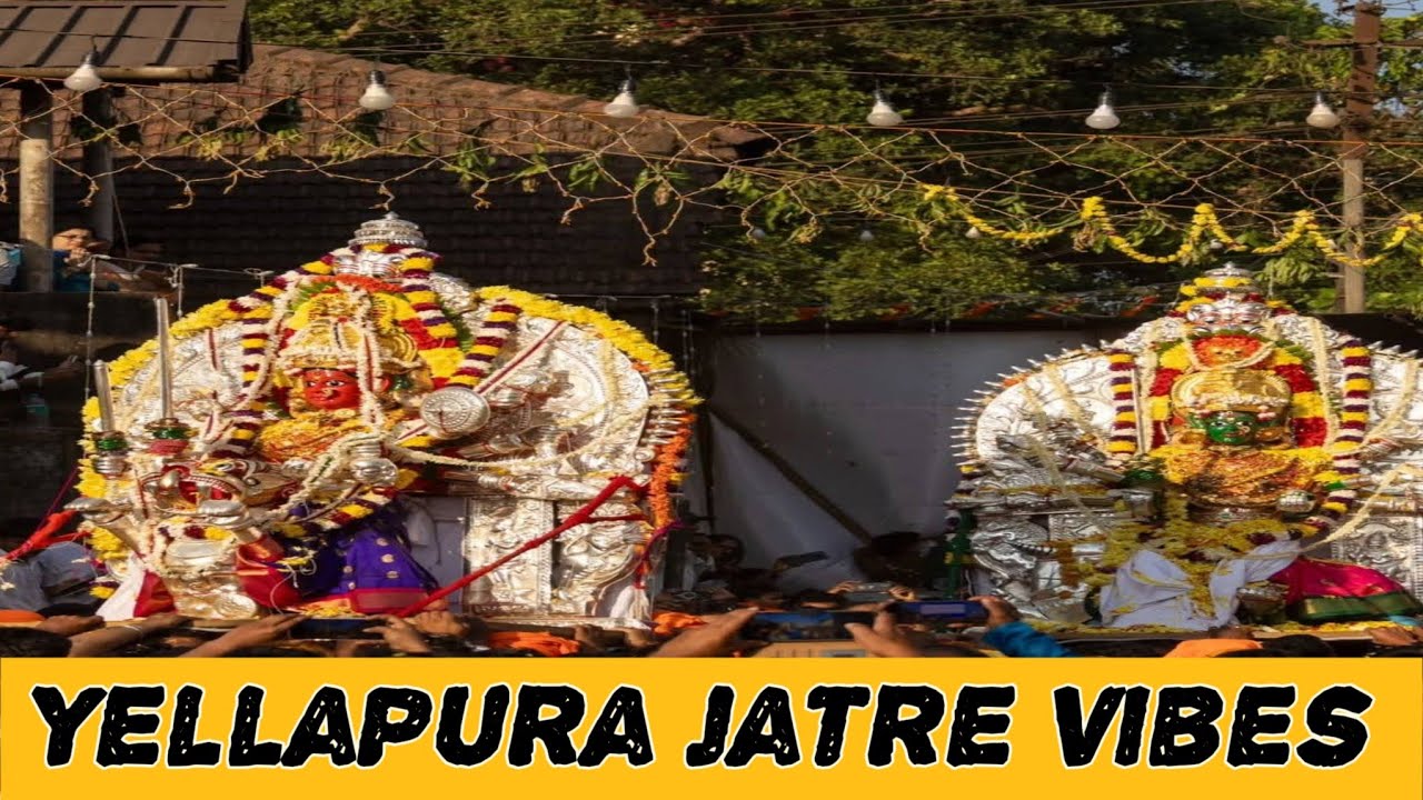 Full Fun Of Yellapura Jatre 😆 | jatre Vlogs #kannada 