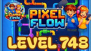 Famous Pixel flow©  - Level 748 - solution - walkthrough Profile