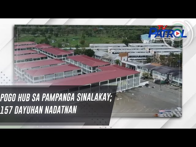 POGO hub sa Pampanga sinalakay; 157 dayuhan nadatnan | TV Patrol class=