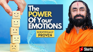 The POWER Of Your EMOTIONS - PROVEN By Scientific Experiment | Swami Mukundananda #Shorts