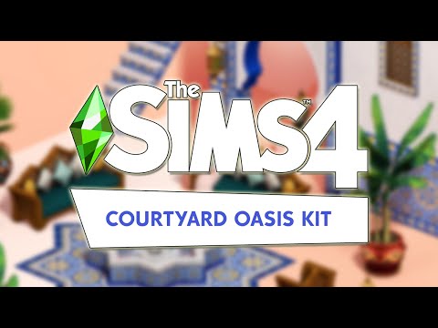 Видео: (CLOSED) THE SIMS 4 COURTYARD OASIS GIVEAWAY!