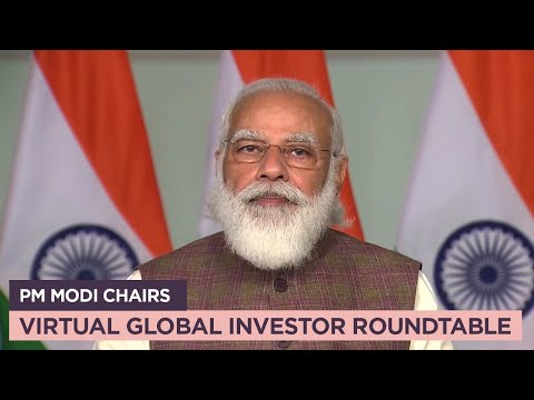 PM Modi chairs Virtual Global Investor Roundtable