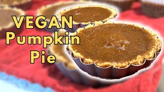 The EASIEST Pumpkin Pie youll Ever Make / VEGAN + GLUTEN-FREE