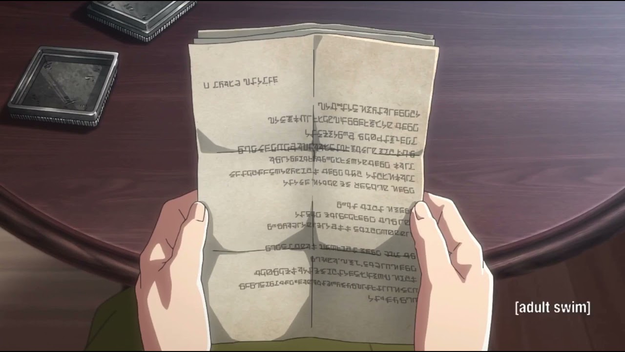 Ymir s Letter To Historia YouTube