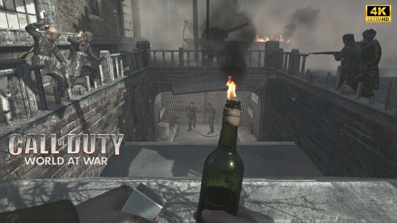 Eviction - 1945 | COD World at War Mission 10 Campaign Gameplay (No Commentary)