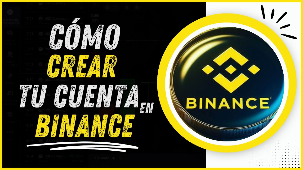 Cómo crear tu cuenta de BINANCE - YouTube