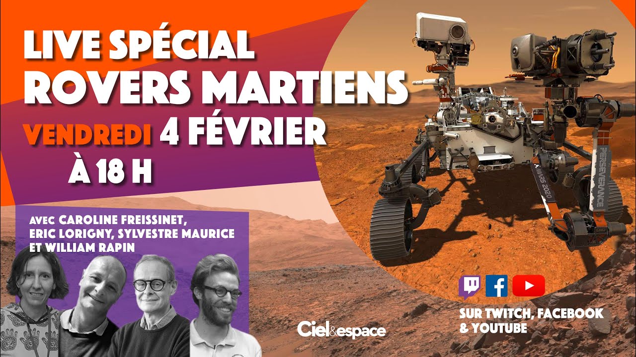 Live Spécial Rovers Martiens !