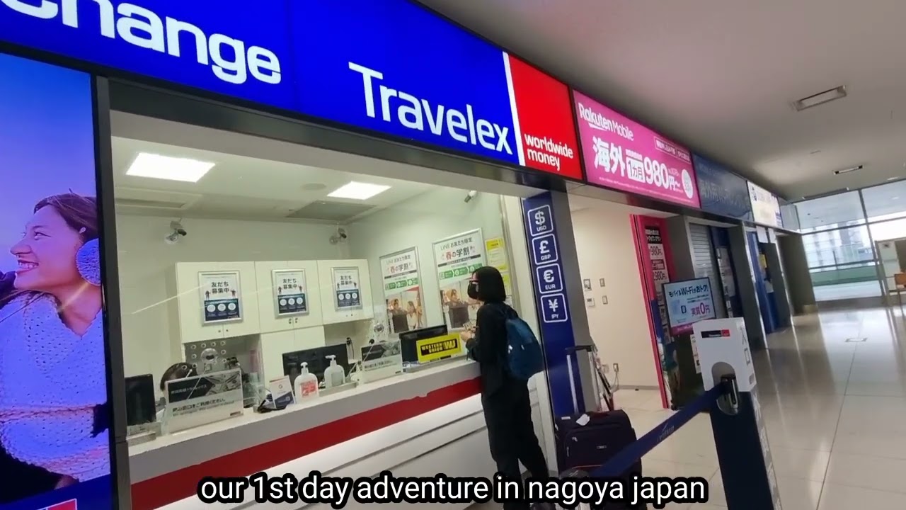 our 1st day adventure in nagoya japan.