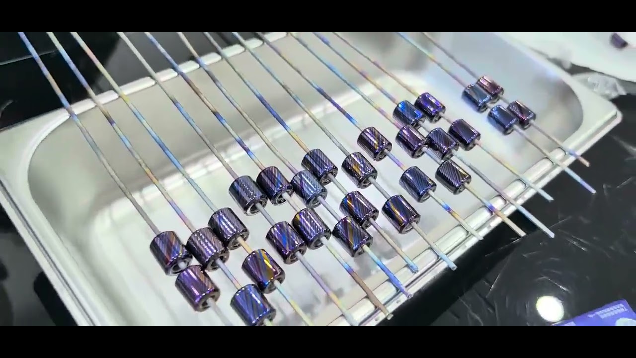 🔥 Where Science Meets Art: The Heat-Colored Timascus Lanyard Bead 🔥