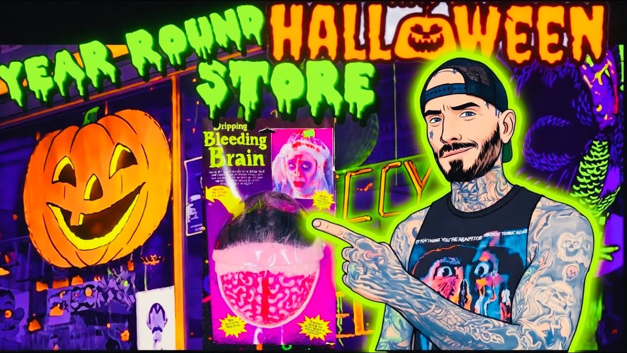 Year Round Halloween Store Stuck In The 90s | Full Walkthrough 