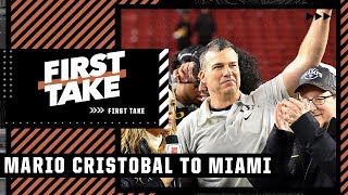 Information Reacting to Mario Cristobal leaving Oregon for Miami | First Take Guide