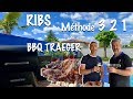 Ribs en mthode 321 au bbq traeger