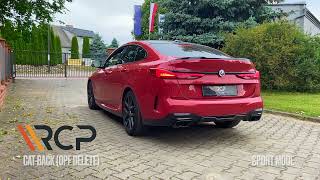 BMW M235i Gran Coupe F44 | RCP Exhausts | Cat-Back Exhaust (OPF-Delete)