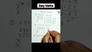 Easy Maths Decimal Addition🔥 #maths #viral #decimals #addition #easymaths #learn #mostpopular