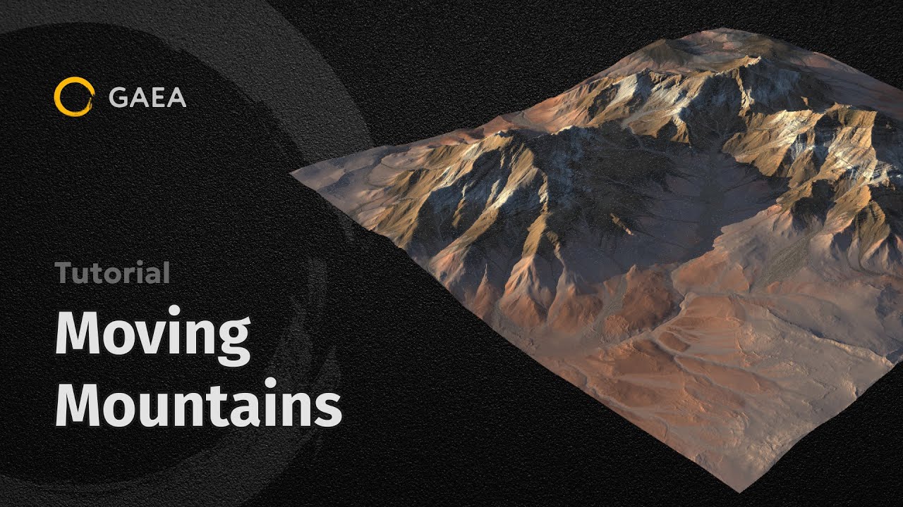 Gaea Tutorial Gaea Tutorial - Moving Mountains - YouTube