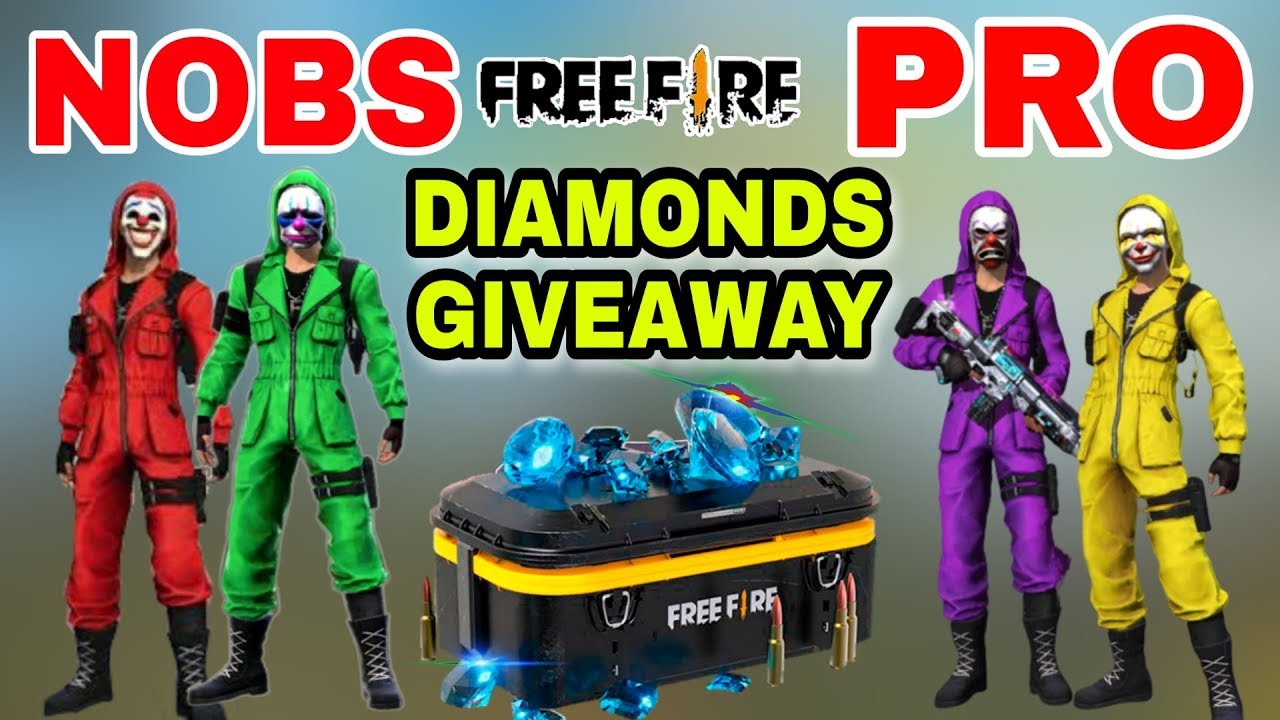 FREE FIRE LIVE TELUGU - DIAMONDS GIVEAWAY DOWNLOAD ROOTER ...