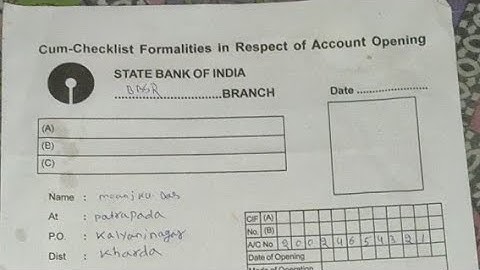 How To Fill Up Sbi Signature Change Form\Kaise apply Karke Apna signature change kar sakte Sbi mein