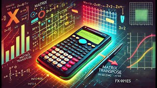 Master Matrix Transpose on a Scientific Calculator Step-by-Step Guide