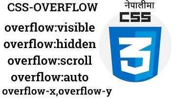 18 css overflow | css overflow property  | css overflow property visible hidden scroll auto in css