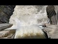 Walking The Wall At Hinze Dam Australia