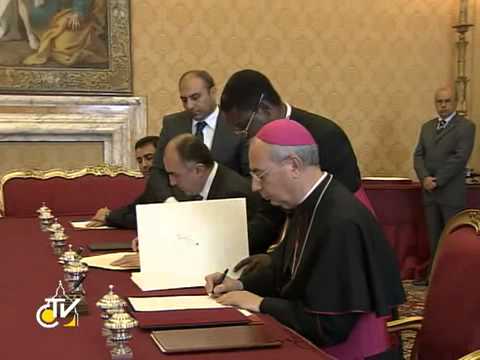 Ratificado el acuerdo entre la Santa Sede y Azerbaiyan - YouTube