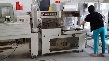 Full automatic maxi roll toilet paper shrink wrapping machine