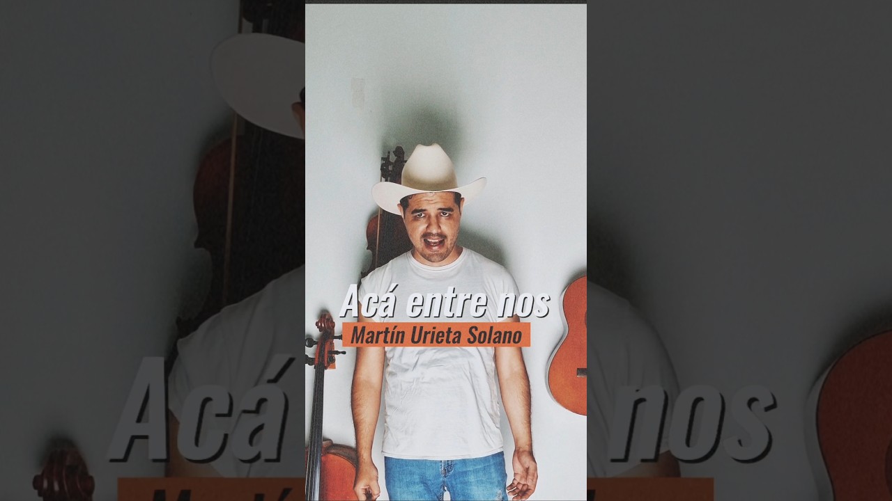 Acá entre nos - Martín Urieta Solano. Vicente Fernández - YouTube
