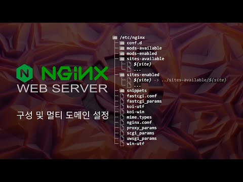 NGINX의 구성 및 멀티도메인 설정