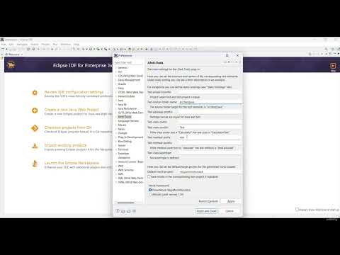 3. Exercises in Unit Testing for Java Developers - Eclipse's JUnit Tools Configuration