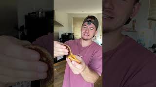 TRYING / EATING THE *NEW* CHICKEN & EGG MCMUFFIN FROM @McDonald’s UK BUT WITH A SAUSAGE PATTY…
