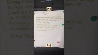 Dia lirik Anji #shorts #liriklagu #tulisantangan #shorts