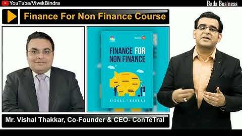Finance For Non-Finance Problem Solving Course - Dr. Vivek Bindra