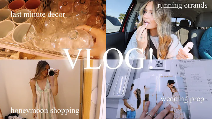 VLOG: wedding prep, running errands, shopping for ...