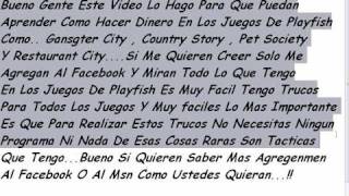 Trucos Para Gangster City Pet Society Country Story Y Restaurant City Playfish