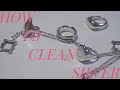 ✨HOW TO CLEAN SILVER🔎 / 실버주얼리 깨끗하게 관리하는법! / DOAHAVA 도아하바