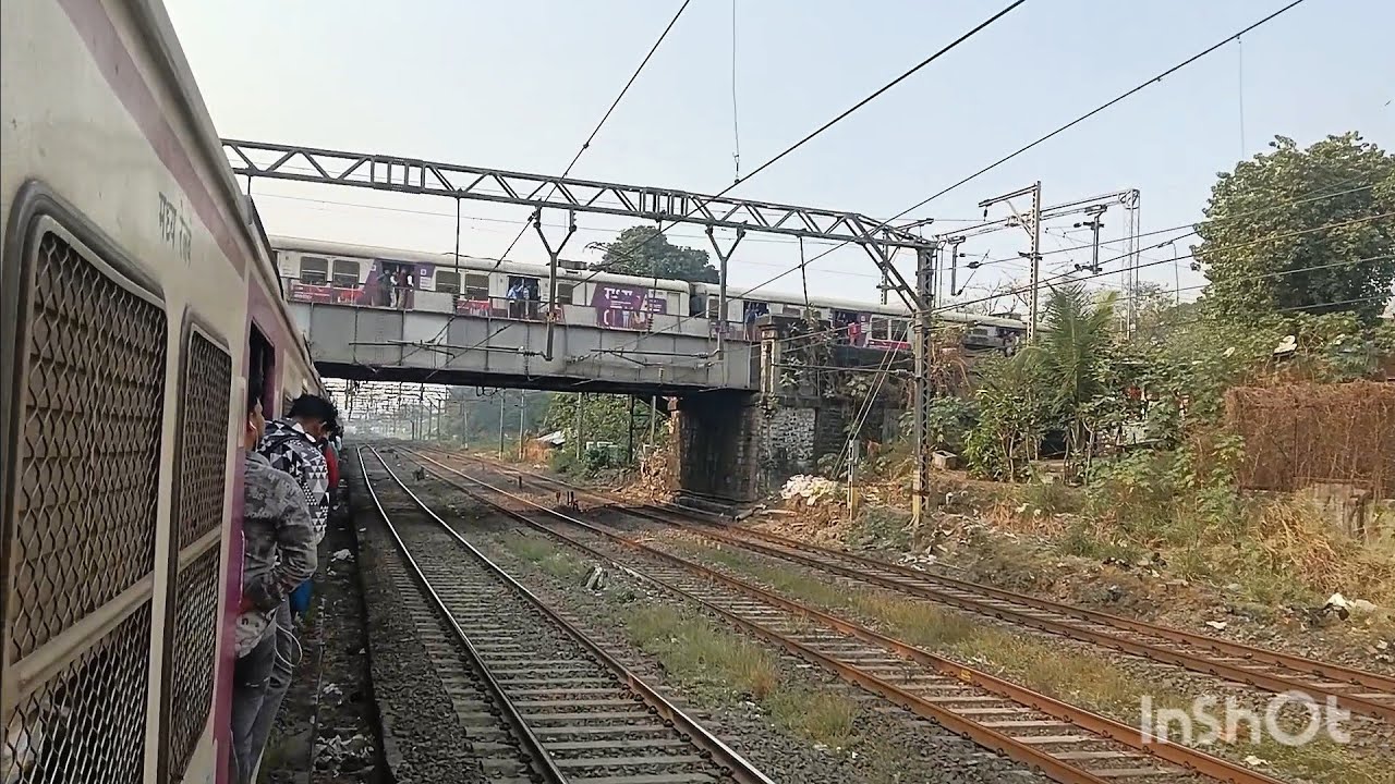 Kurla to Dadar Fast Local Train Journey | Mumbai Suburban Central Railway 🚆l Indian railways