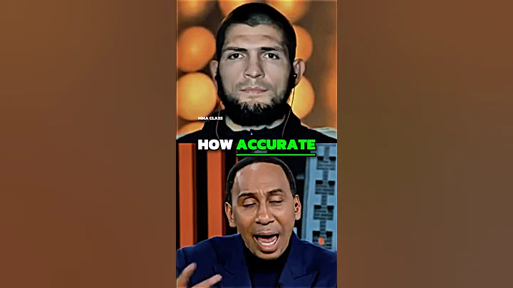 🦅When Khabib OWNED Stephen A. Smith🥶#khabib #khabibnurmagomedov #shorts #shortsfeed #UFC #MMA #fyp