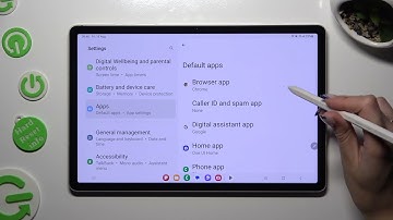 How to Change Default Apps on Samsung Galaxy Tab S9 / Adjust Your App Settings