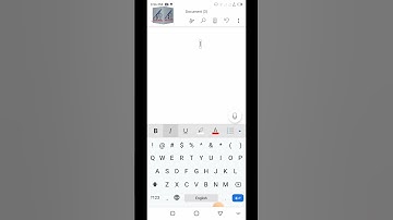 How To Write Matrix In MS Word On Mobile | Mobile pr Ms Word Main Matrix kaisy bnain | Tab to Learn