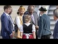 South African president Ramaphosa lands in Munich ahead of G7 summit