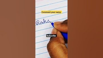 comment your name below #handwriting #cursive #name #tamil #english