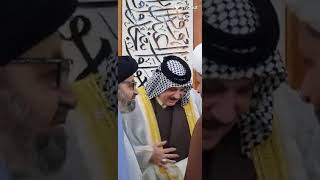 زعيم بني مالك في ضيافه رئيس الطائفه الشيخيه