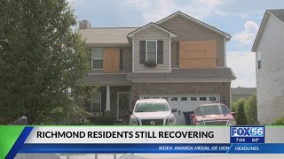 Richmond residents still recovering after storms damage homes
