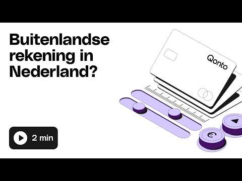 Buitenlandse rekening in Nederland | Qonto